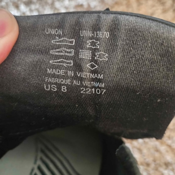 Taos Footwear Black High-Top Women's Sneakers - Picture 3 of 3